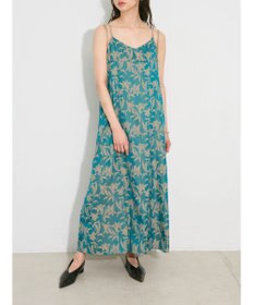 Green Parks ウ゛ィンテージフラワージャガードキャミワンピース