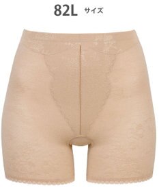 WACOAL ガードル 綿混ソフトガードル 通気性がよい(本体) おなかやさしくサポート 一枚ばき可能 ショート丈 【EverChic】 レディース GRC330 /ワコール