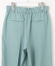 自由区 【セットアップ対応・接触冷感・洗える】リネンライクシンセティックワイドストレート パンツ