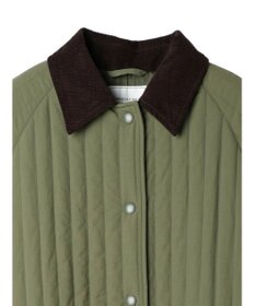 AMERICAN HOLIC キルポカ異素材Ｍｉｘロングコート