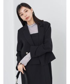 earth music&ecology ショートテーラードジャケット