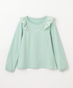 ANY KIDS 肩レース長袖Tシャツ