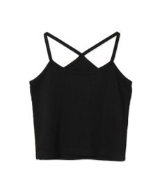 WEGO 【2点SET】ワンポイント刺繍キャミセットカーデ