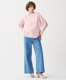 uncrave ダブルフェイスジャージー ドルマンスリーブトップス