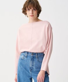 uncrave ダブルフェイスジャージー ドルマンスリーブトップス