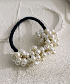 Tiaclasse つぶつぶリッチパールヘアゴム