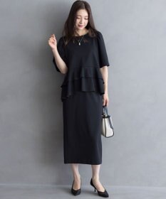 組曲 L ジョーゼットジャージーナロータイト スカート