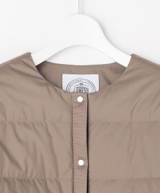 J.PRESS LADIES 【洗える】ライトダウン ノーカラー ジャケット