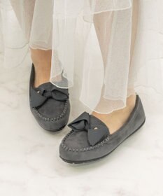 Bridget Birkin 【Bridget Birkin】グログランリボンモカシンシューズ