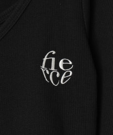 WEGO 【2点SET】ワンポイント刺繍キャミセットカーデ