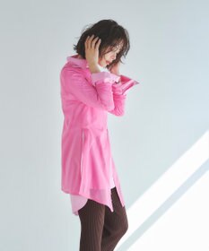 uncrave トリコットシフォン カシュクールトップス