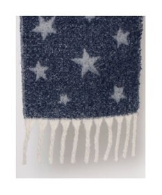 UNBILLION カシュネ cache nez / リサイクルポリ星柄ジャカードストール