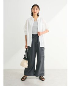 Green Parks インド綿 シアサッカーシャツ