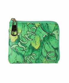 tsumori chisato CARRY 葉っぱ Lファスナー2つ折り財布