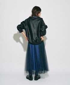 YECCA VECCA 【archive】レースブロッキングチュールスカート