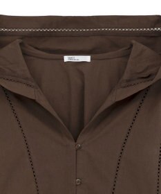 CRAFT STANDARD BOUTIQUE 梯子レースフード付きブラウス