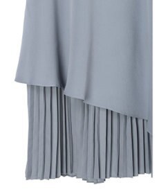 earth music&ecology プリーツドッキングスカート