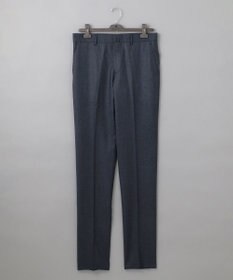 GOTAIRIKU 【保温性/ストレッチ/シワになりにくい】サキソニーストレッチパンツ（ノータック）