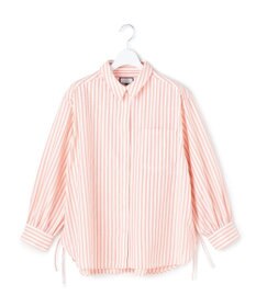 J.PRESS YORK STREET 【WOMEN】サイドドローストリング シャツブラウス