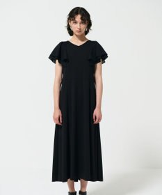 GRACE CONTINENTAL フリルスリーブカットワンピース