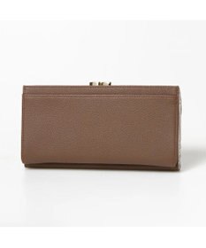 UNBILLION perche カラーコンビレザーかぶせ外がま口長財布