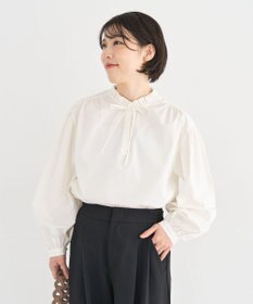 Green Parks ２ｗａｙフリルハイネックブラウス