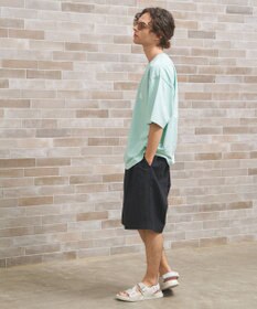 J.PRESS YORK STREET 【UNISEX】ナイロンワッシャー ショートパンツ