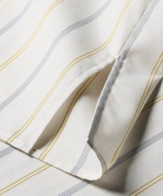 Paul Smith ストライプギャザースリーブ ブラウス