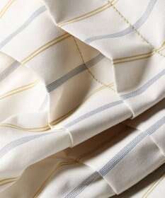 Paul Smith ストライプギャザースリーブ ブラウス