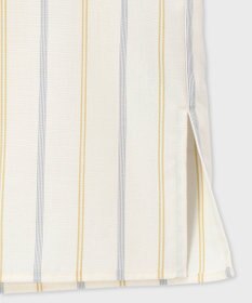 Paul Smith ストライプギャザースリーブ ブラウス