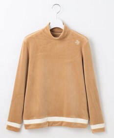 23区GOLF 【WOMEN】ベロア モックネック