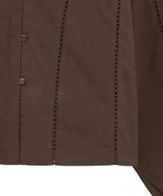 CRAFT STANDARD BOUTIQUE 梯子レースフード付きブラウス