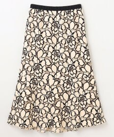 GRACE CONTINENTAL ローズレーススカート