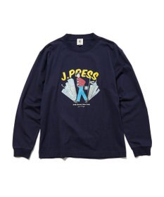 J.PRESS MEN 【AaronChang】【UNISEX】プリントロングスリーブ Tシャツ