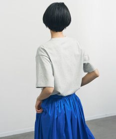 UNFILO L 【VERY掲載】BEAUTY FORM-T cotton ロゴ ハーフスリーブ Tシャツ