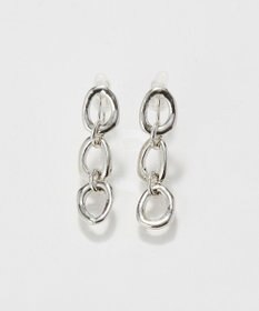 Phoebe 〈痛くないシリーズ/金属アレルギー対応〉ボールドチェーンライトフィットイヤリング　シルバー/ニッケルフリー