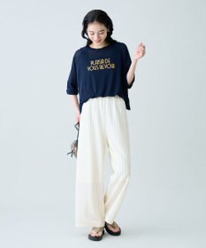 ANY シアークロップドプルオーバー