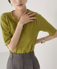 WEGO 【ANGIE VINTAGE】カットアウトリブトップス