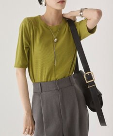WEGO 【ANGIE VINTAGE】カットアウトリブトップス
