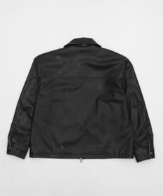 WEGO 【ユニセックス着用ITEM】MA55IVE　PUショートグラフィックブルゾン