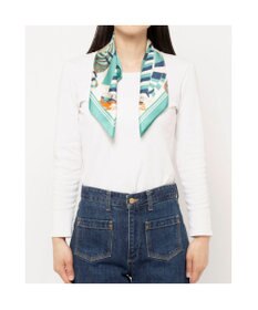 UNBILLION カカトゥ kakatoo / ヨット柄シルクスカーフ