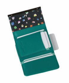 tsumori chisato CARRY クロスエンボス 3つ折りミニ財布