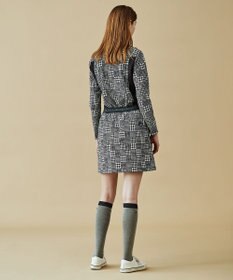 23区GOLF クラシカルで上品！【WOMEN】【ストレッチ・撥水】チェック柄 台形スカート