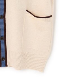 J.PRESS YORK STREET 【UNISEX】ハイゲージライン カーディガン