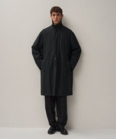 ATON NIDOM SILK | シルクパッドバルマカーンコート - UNISEX