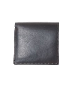 genten スクエアウォレット キップレザー二つ折り財布