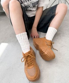 WEGO 【SMLサイズ展開】ボリュームスニーカー