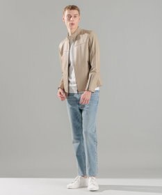 JOSEPH HOMME ライトラムナッパ レザー　    シングルライダース