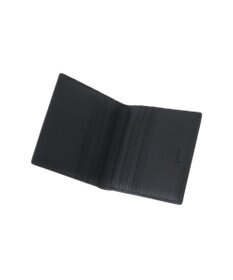 genten スクエアウォレット キップレザー二つ折り財布