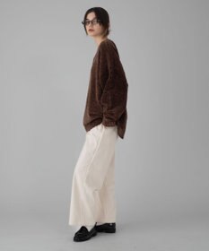 WEGO 【ユニセックス着用ITEM/MLサイズ展開】ベロアモールプルオーバー